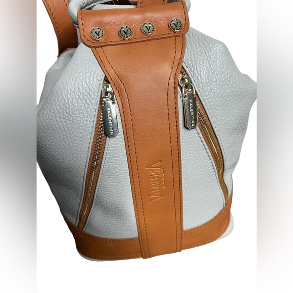 Valentina Leather Convertible Shoulder Bag Backpack
Bucket Bag Handbag main image 10